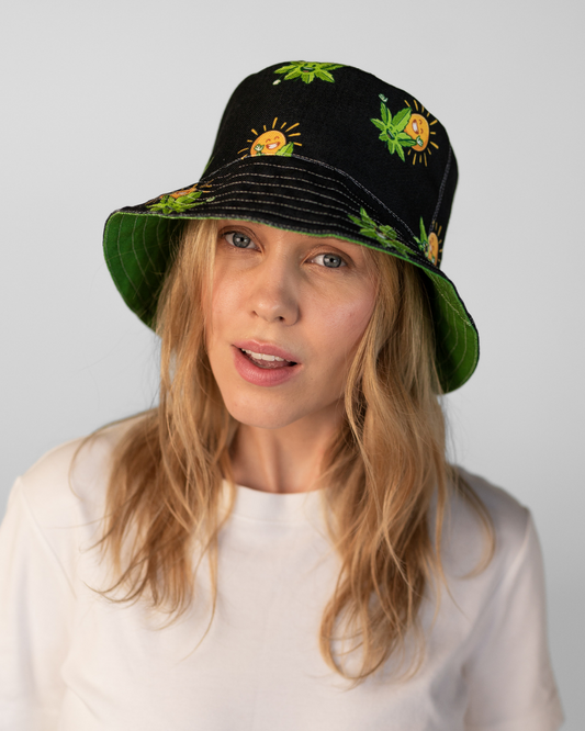 Svaiginanti kanapė dvipusė bucket-hat