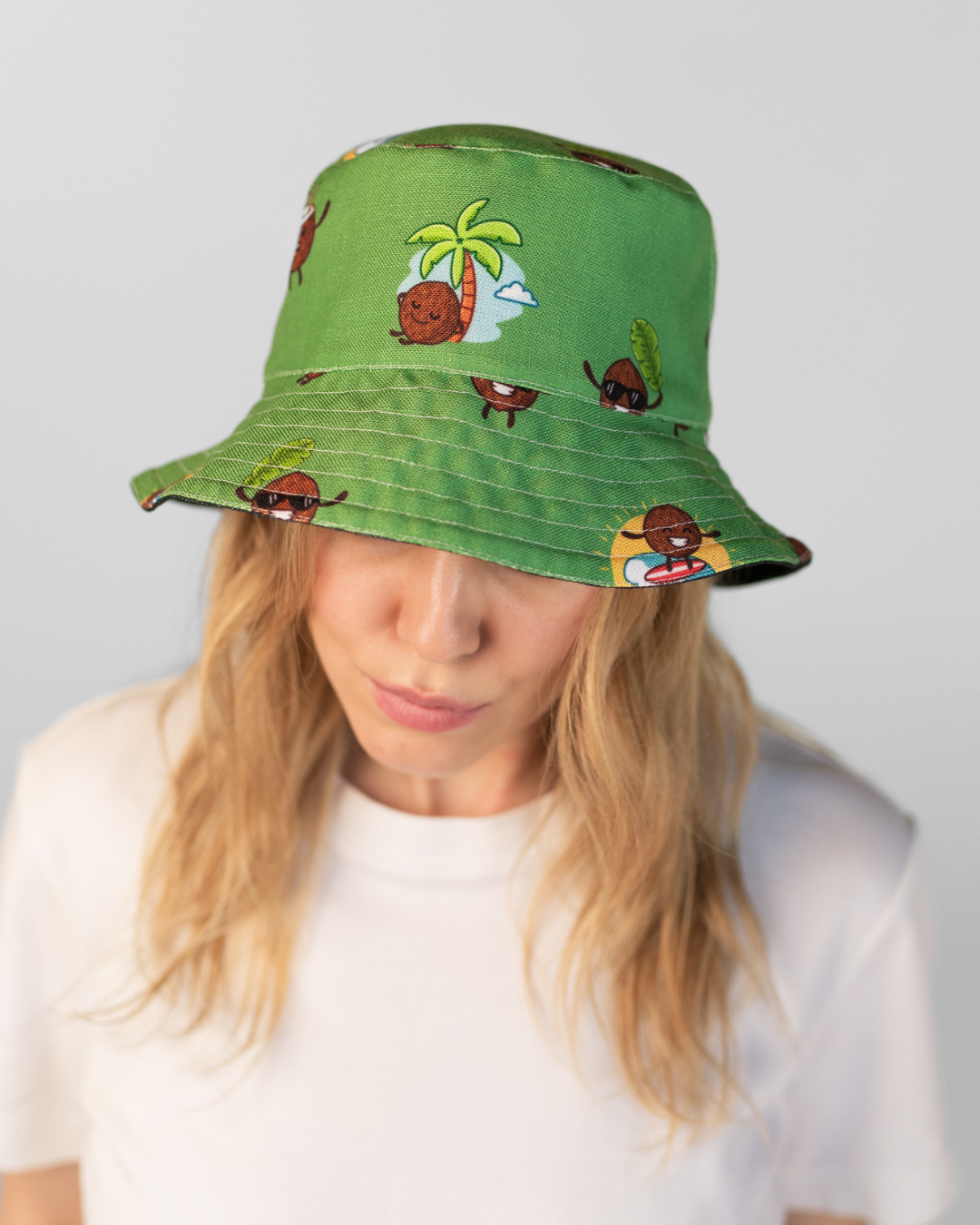 Koko džiambo dvipusė bucket-hat